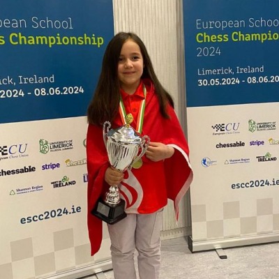 Miray Akıncı 7 Yaş Kızlar Avrupa Şampiyonu