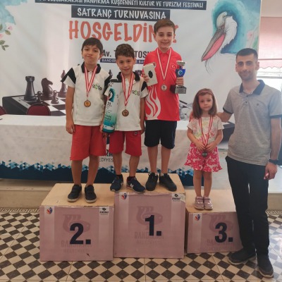 Milli Sporcumuz Gökay Budak Bandırma'da Üçüncü